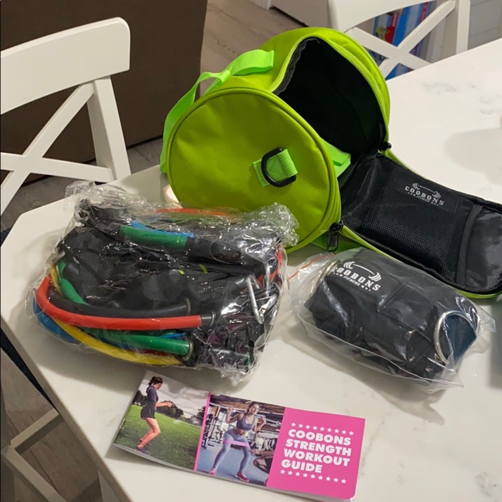 Coobons Fitness Resistance Bands Set